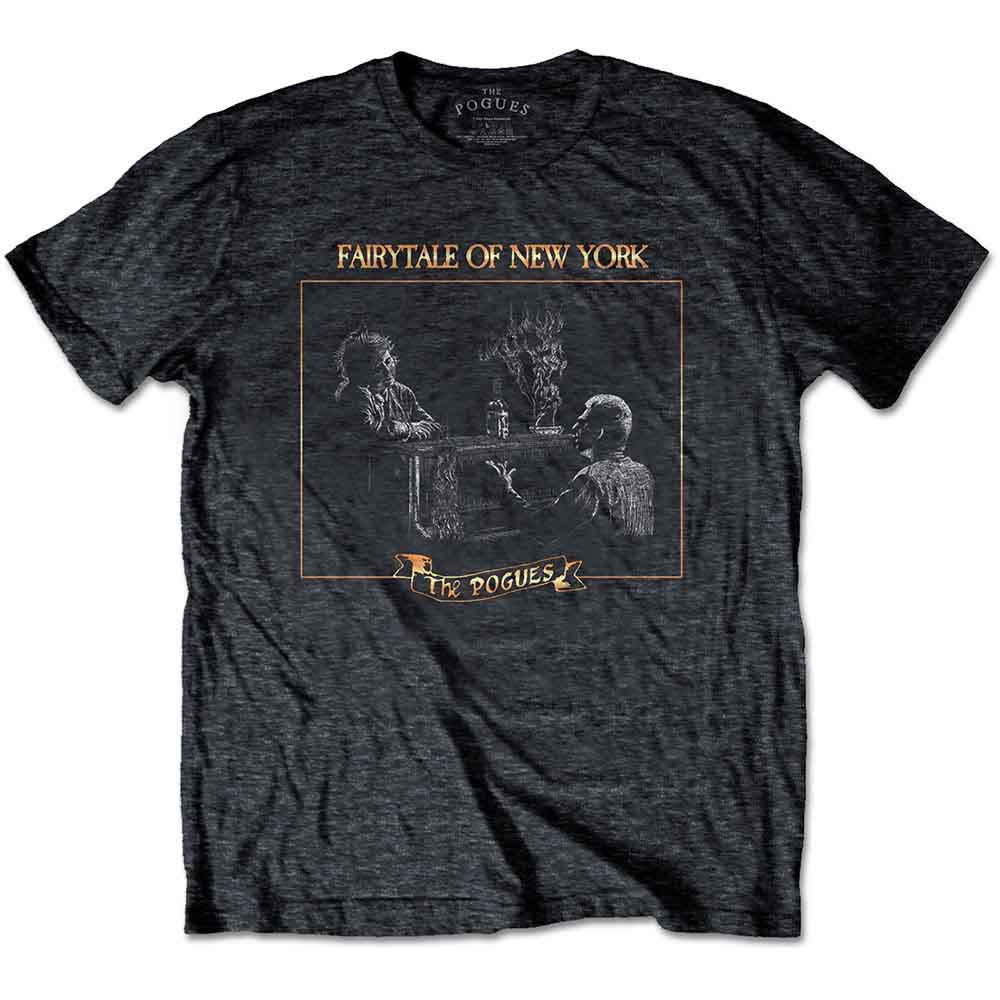 The Pogues Fairytale Piano [T-Shirt] Grey