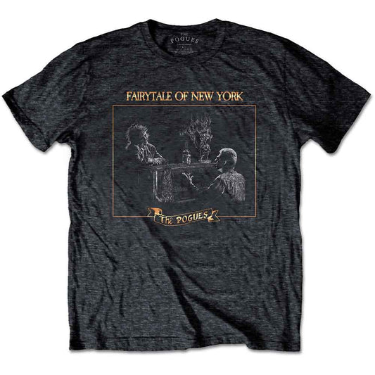 The Pogues Fairytale Piano [T-Shirt] Grey