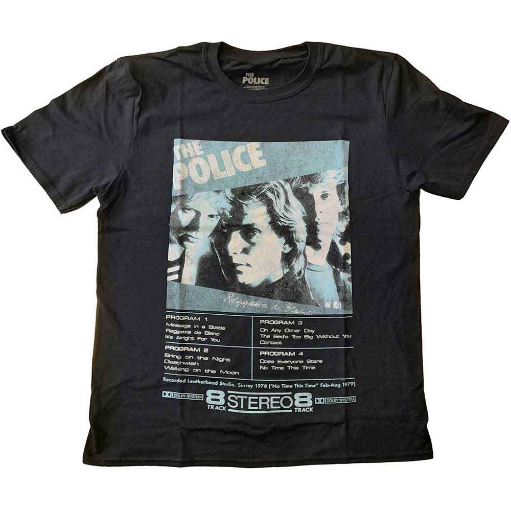 The Police Reggatta 8 Track [T-Shirt] - Rock Band Apparel