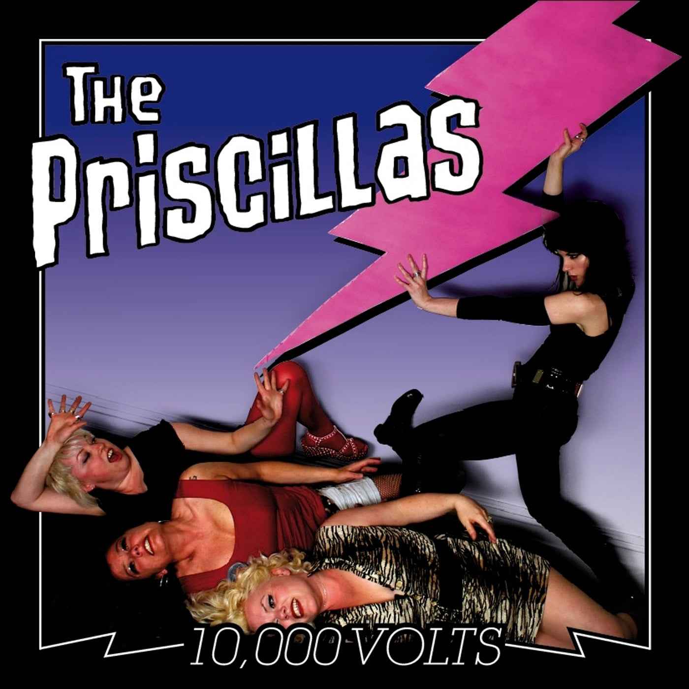 The Priscillas - 10,000 Volts [CD]