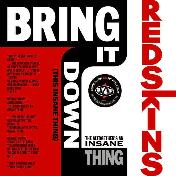Bring It Down (This Insane Thing) [Vinyl]