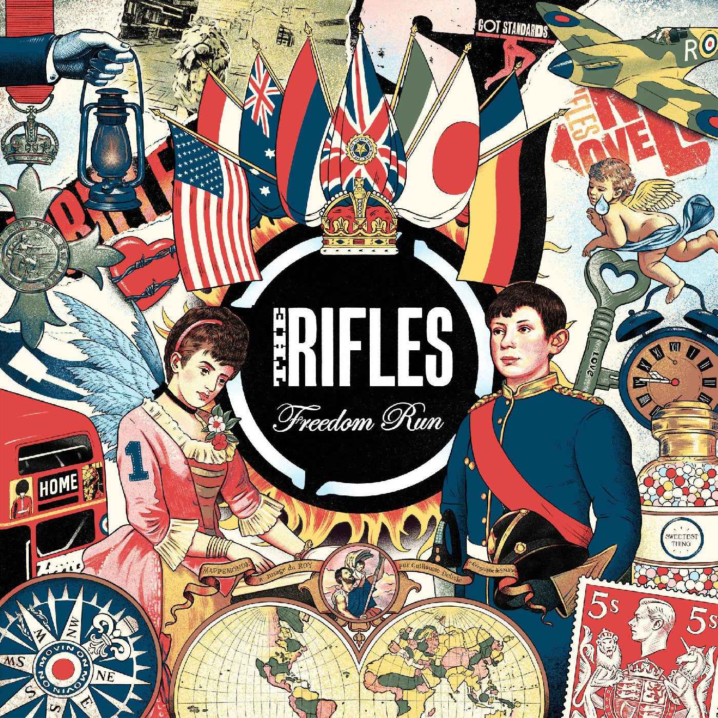 The Rifles - Freedom Run (Dusk Blue Vinyl) [Vinyl]