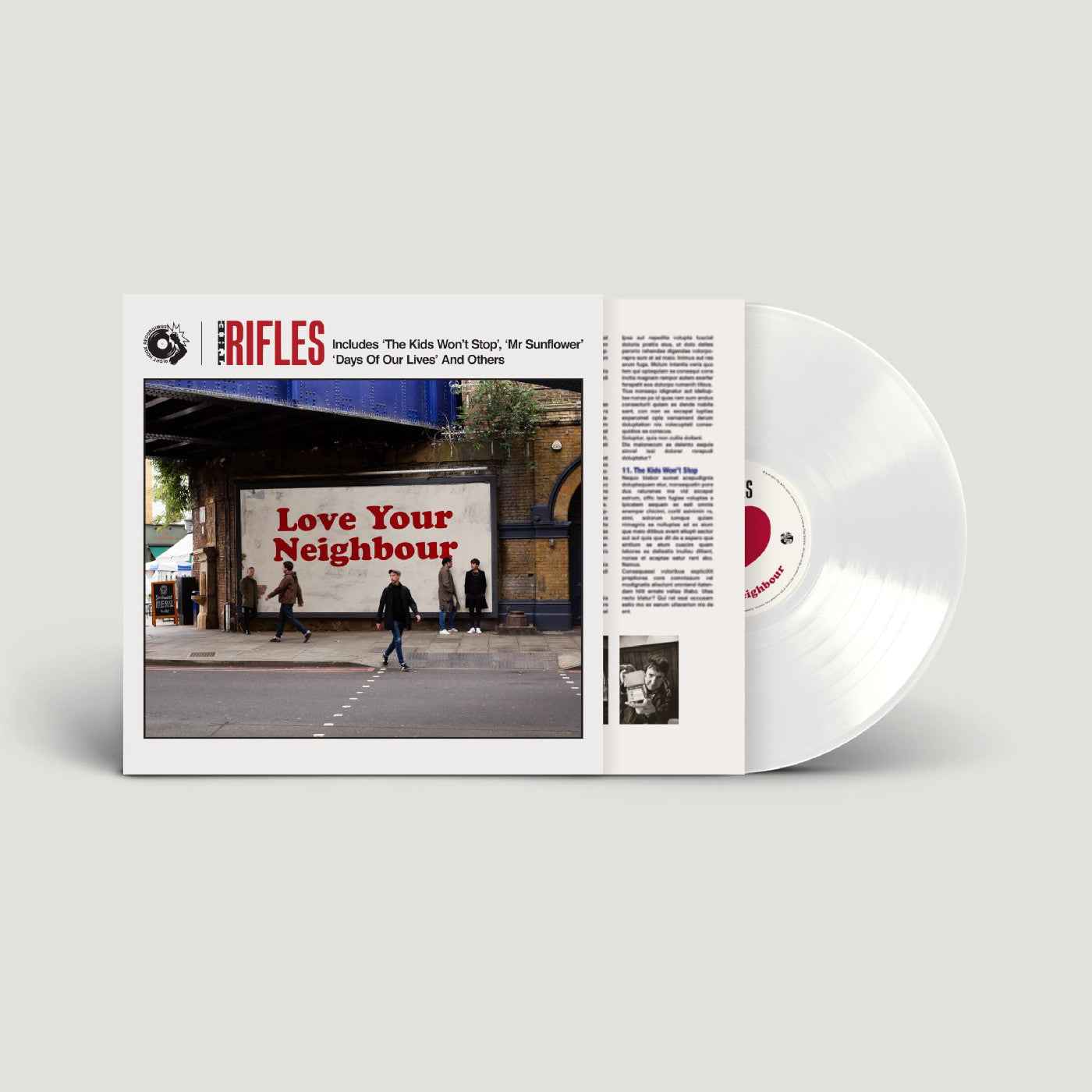 The Rifles - Love Your Neighbour (White Vinyl) [Vinyl]