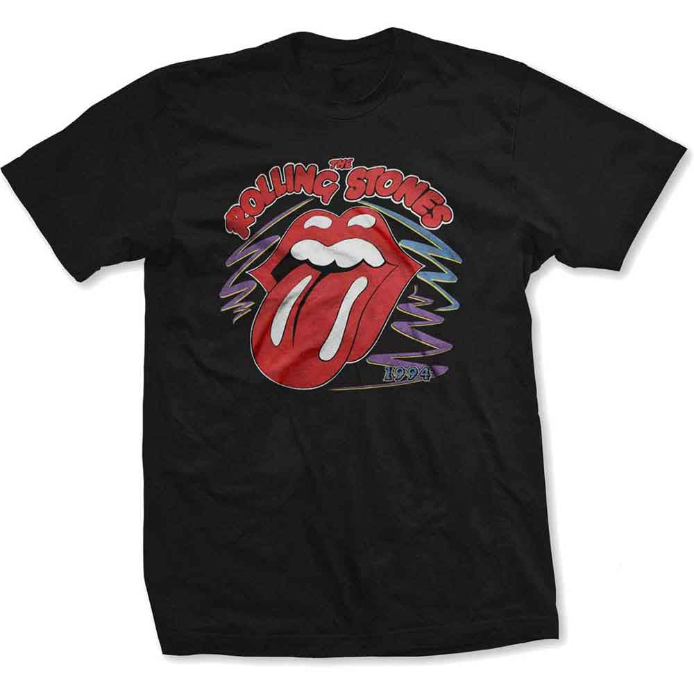 The Rolling Stones 1994 Tongue [T-Shirt] Black