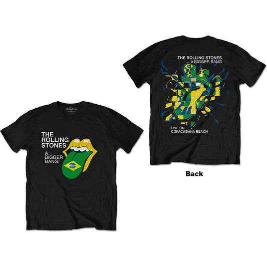 The Rolling Stones Bigger Bang - Brazil '80 [T-Shirt] - Rock Band Apparel
