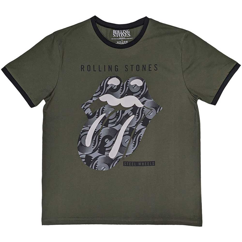 The Rolling Stones Black & White Tongue [] Green
