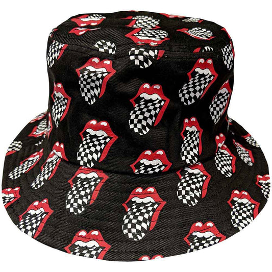 The Rolling Stones Checker Tongue Pattern [Hat] Grey