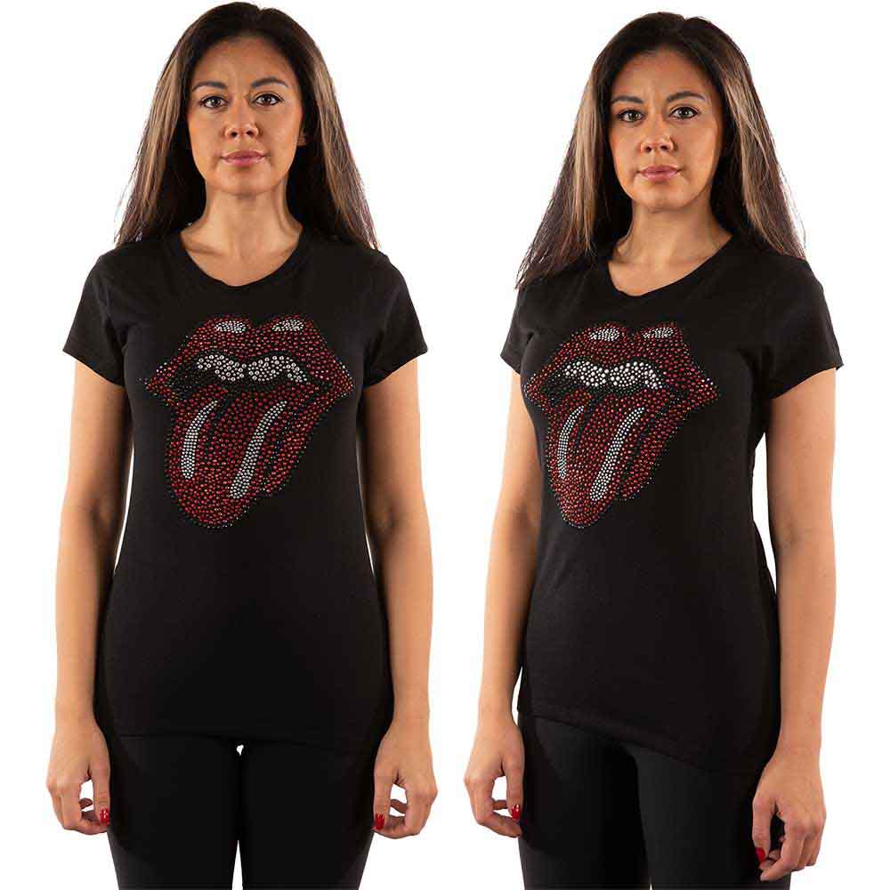 The Rolling Stones Classic Tongue [T-Shirt] - Rock Band Apparel