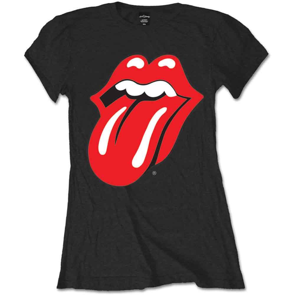 The Rolling Stones Classic Tongue [T-Shirt] Black