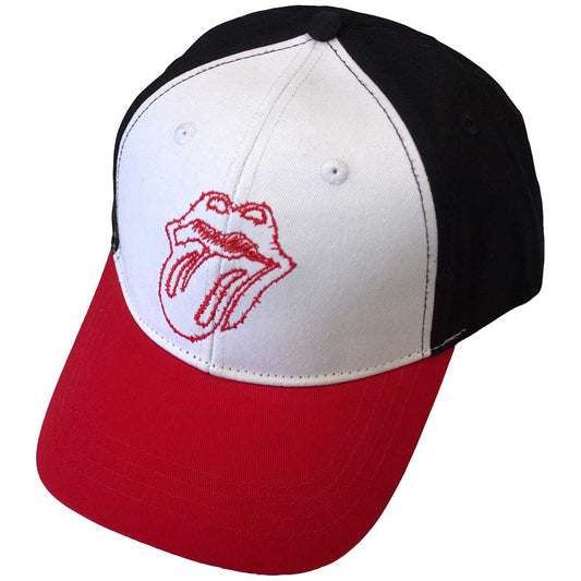 The Rolling Stones Classic Tongue Outline [Hat] Red,White,Black