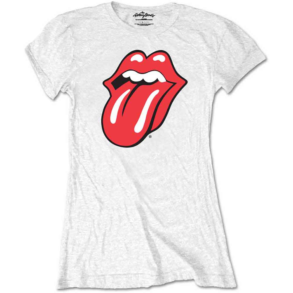 The Rolling Stones Classic Tongue [T-Shirt] White