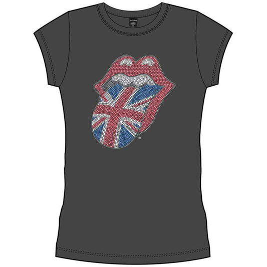 The Rolling Stones Classic UK Tongue [T-Shirt] - Rock Band Apparel