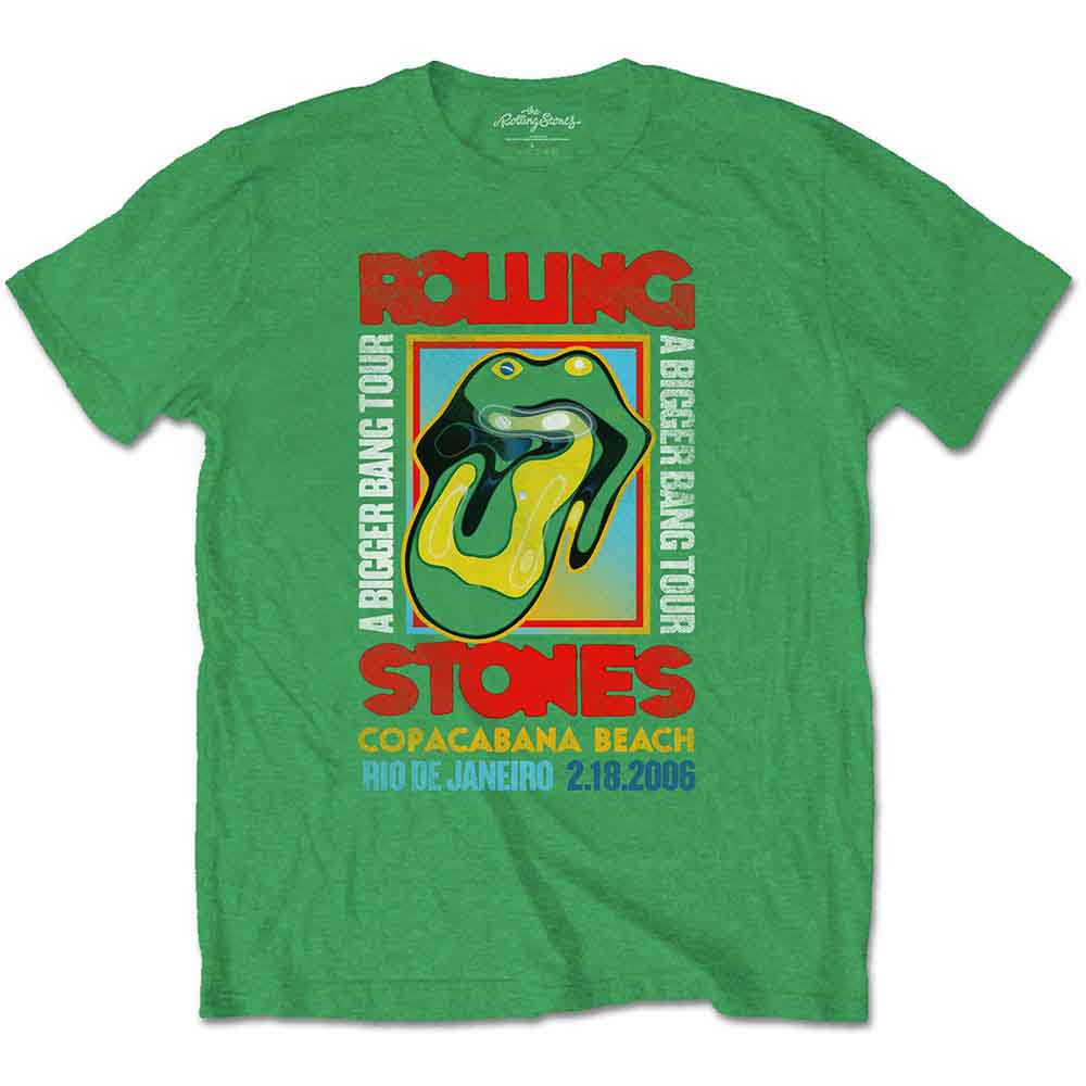 The Rolling Stones Copacabana Green [T-Shirt] Green