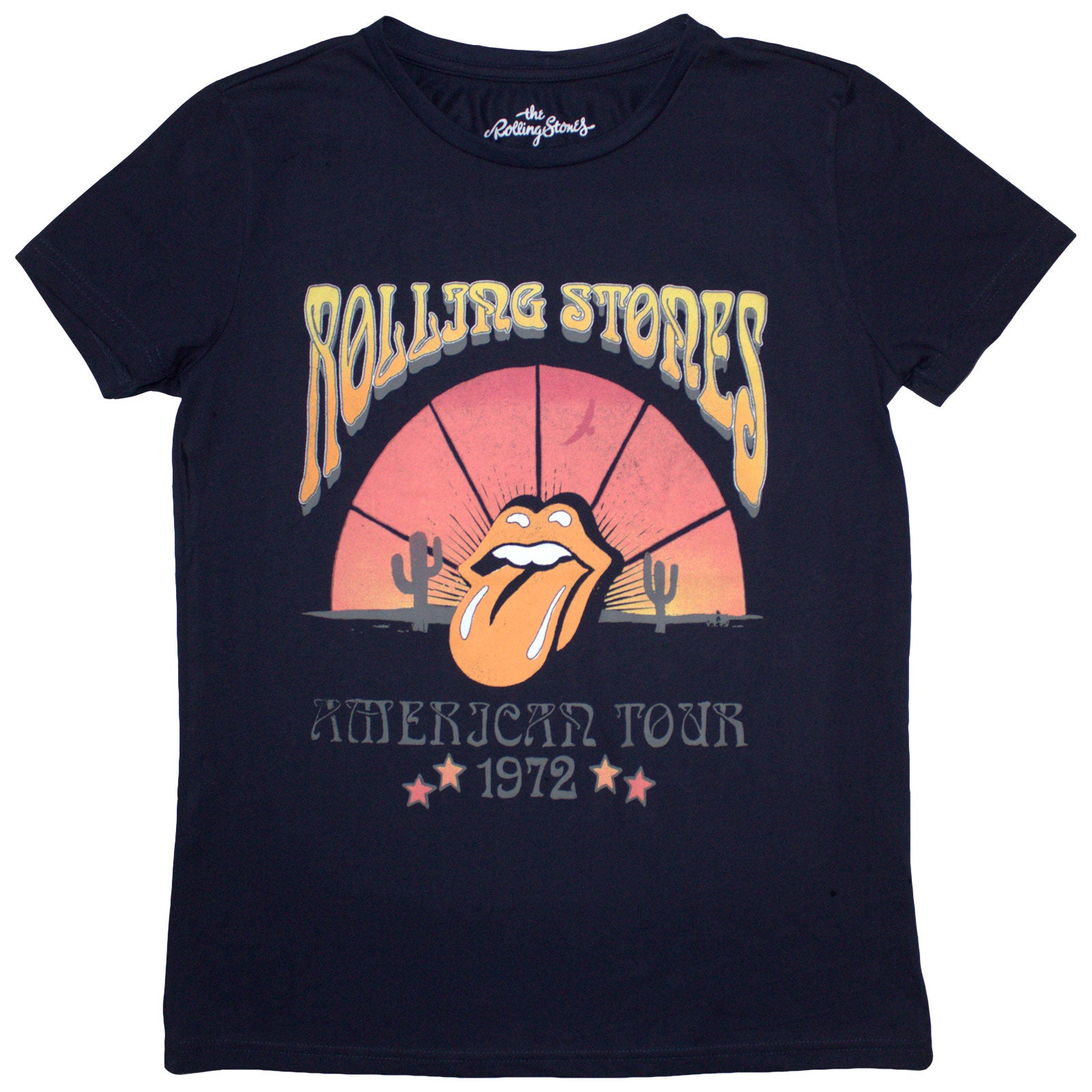 The Rolling Stones Desert '72 [T-Shirt] Blue