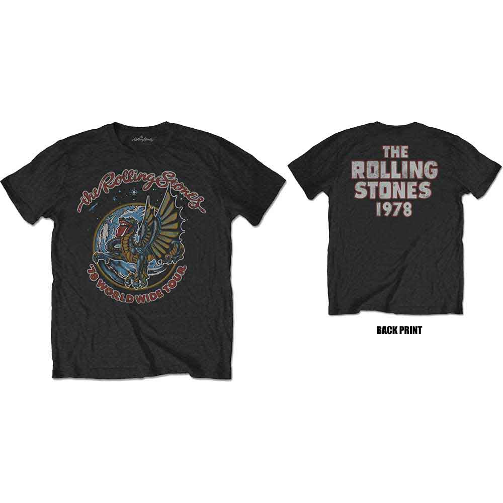 The Rolling Stones Dragon '78 [T-Shirt] - Rock Band Apparel