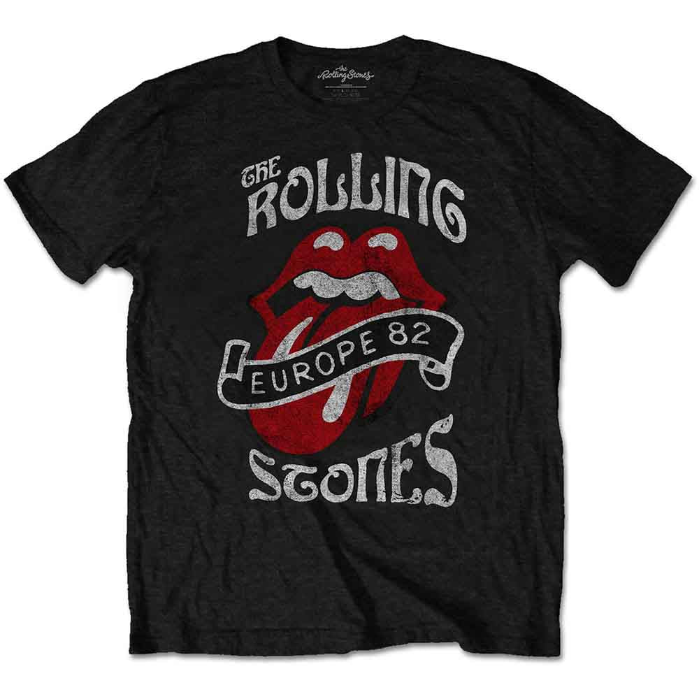 The Rolling Stones Europe '82 Tour [T-Shirt] - Rock Band Apparel
