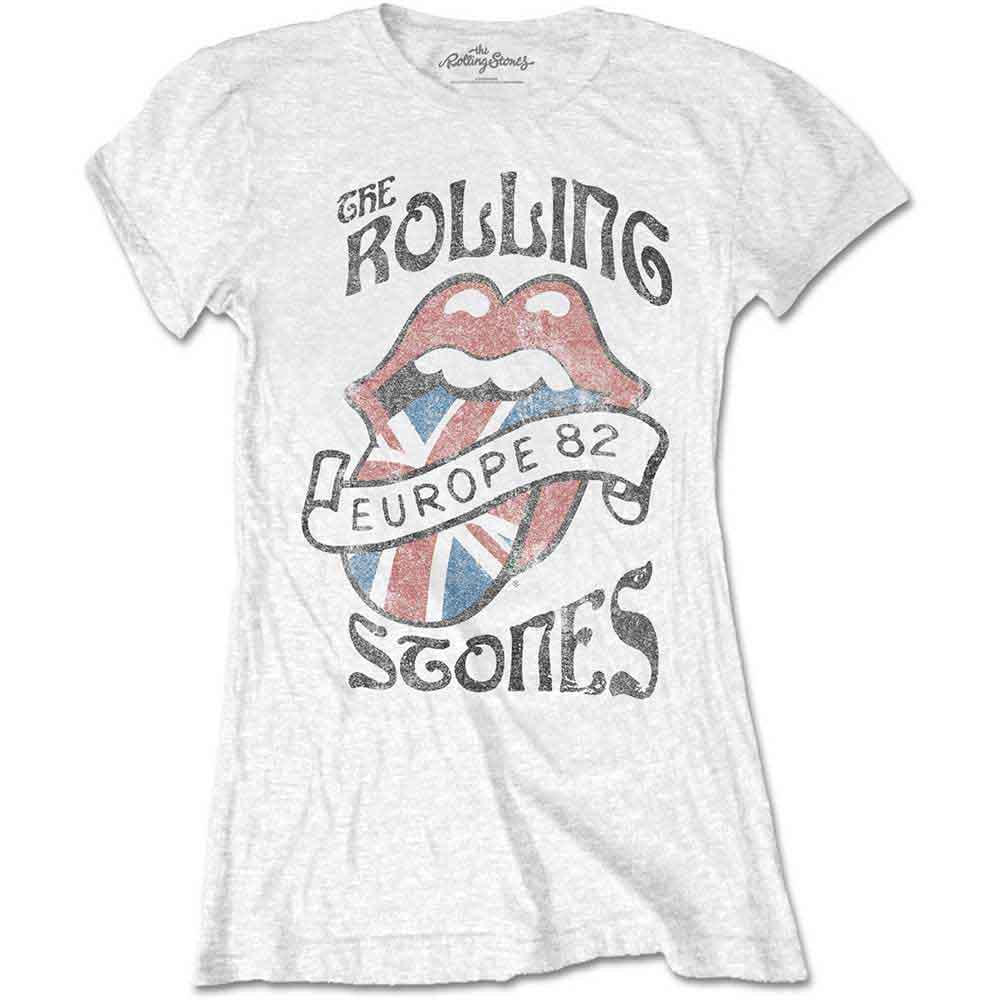 The Rolling Stones Europe 82 [T-Shirt] - Rock Band Apparel
