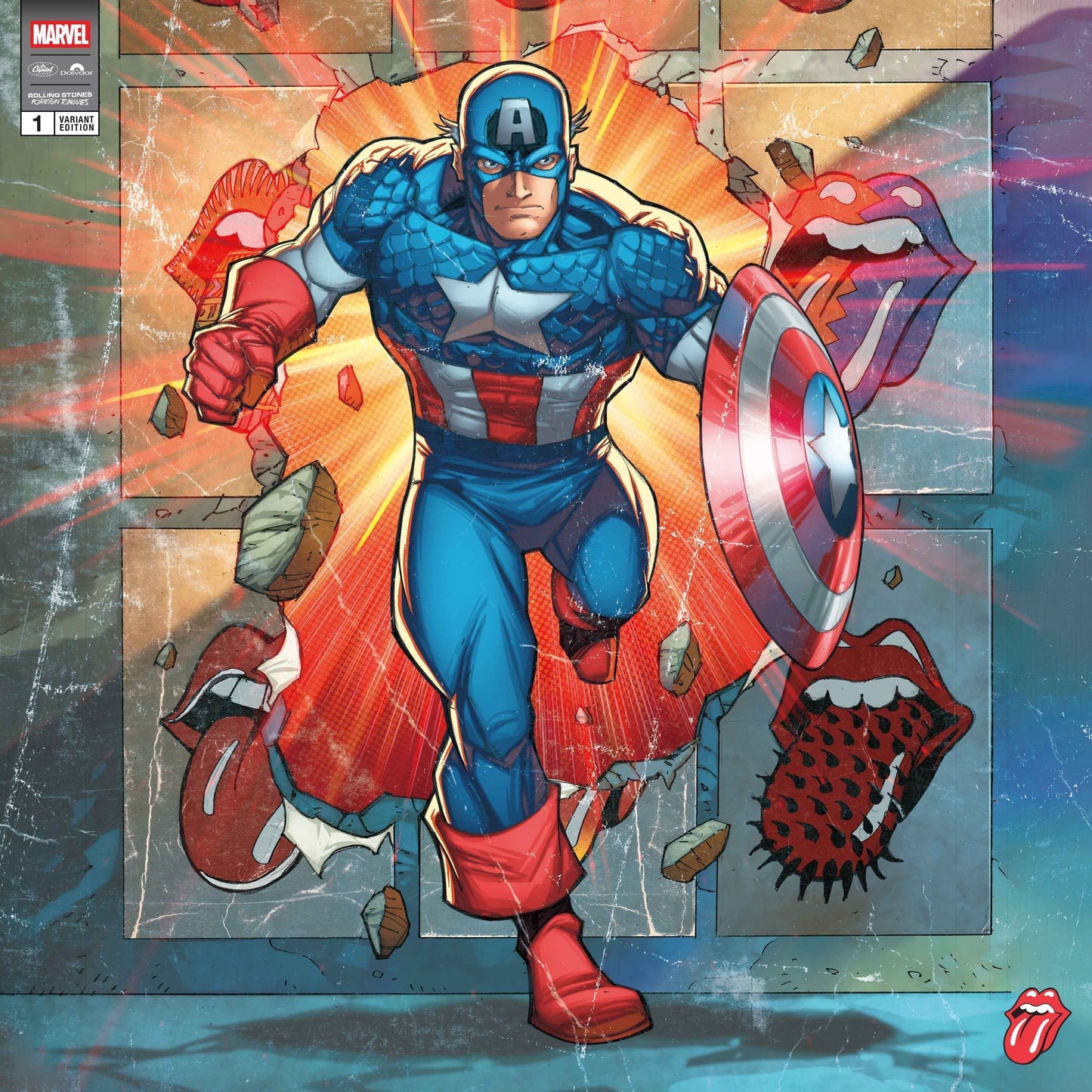 The Rolling Stones - Foreign Tongues (Marvel Collector'S Series) [Captain America] [2LP] [Vinyl]