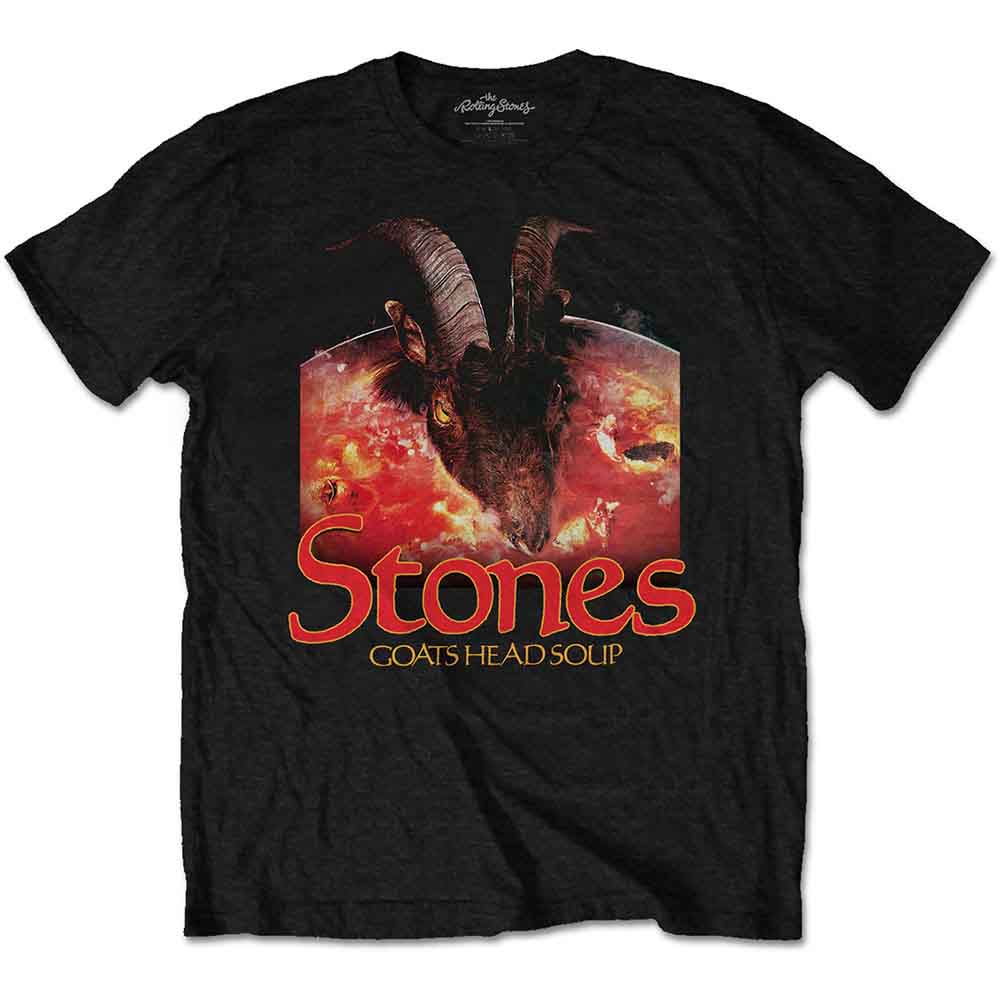 The Rolling Stones Goats Head Soup with Logo [T-Shirt] - Rock Band Apparel