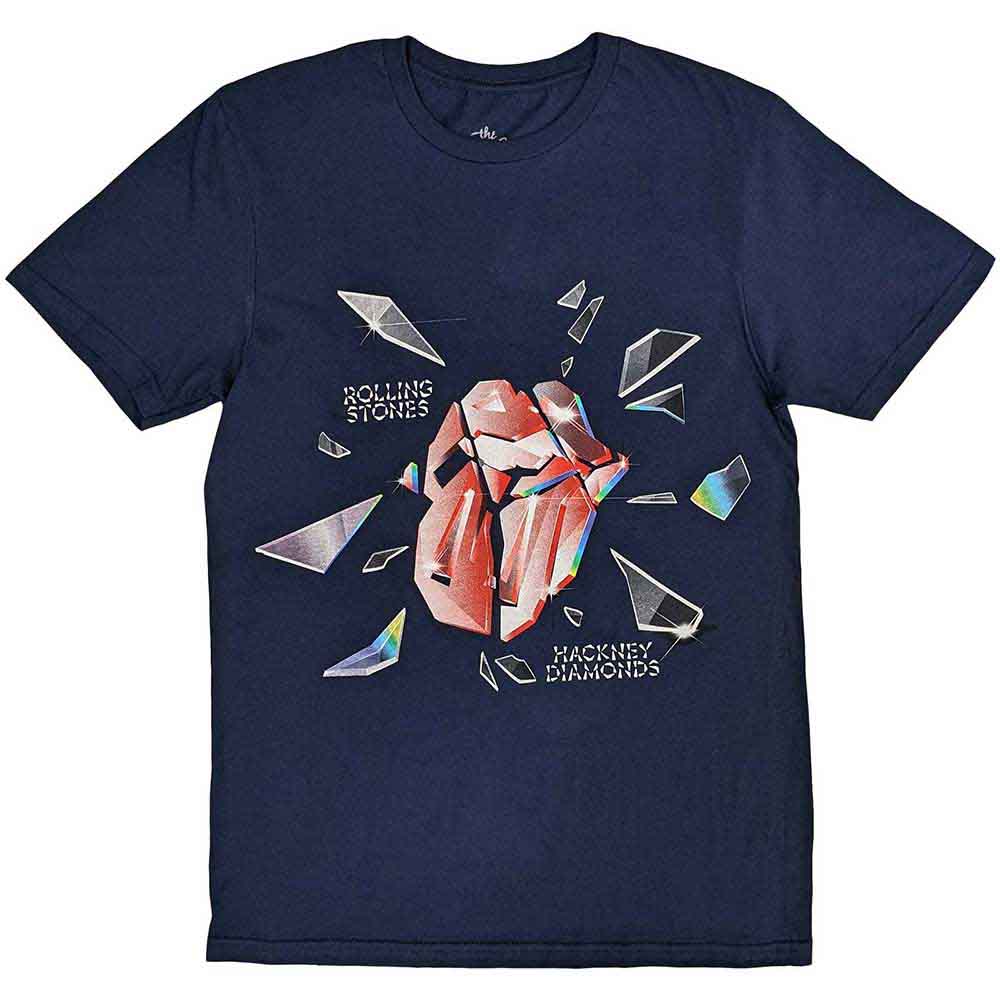 The Rolling Stones Hackney Diamonds Explosion [T-Shirt] Blue