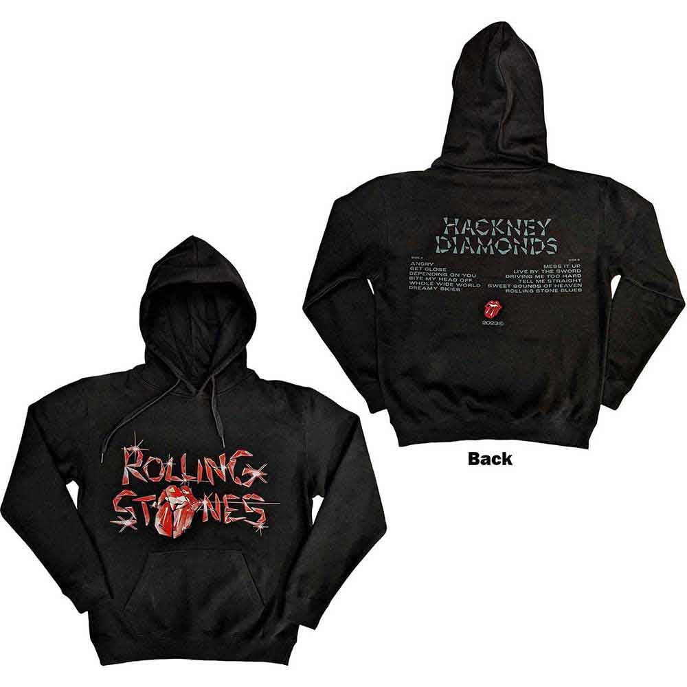 The Rolling Stones Hackney Diamonds Glass Logo [Sweatshirt] Black