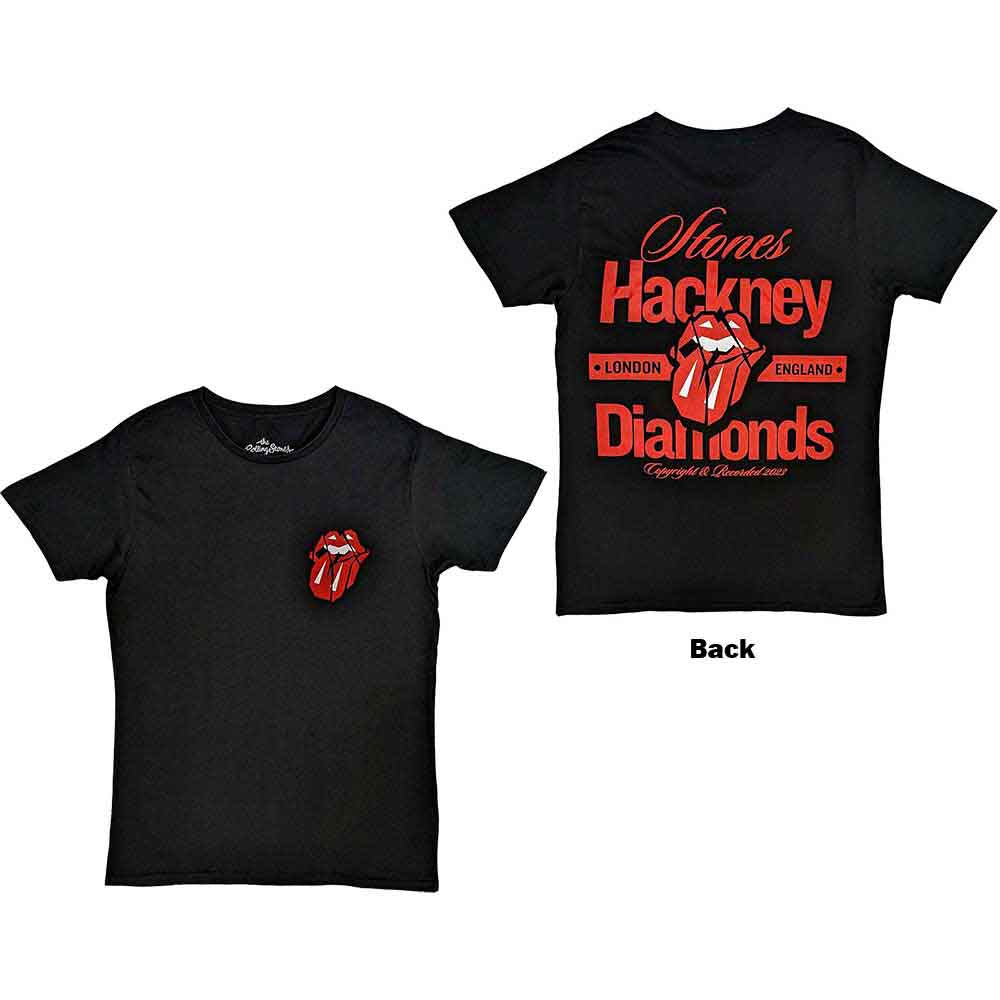 The Rolling Stones Hackney Diamonds Hackney London [T-Shirt] Black