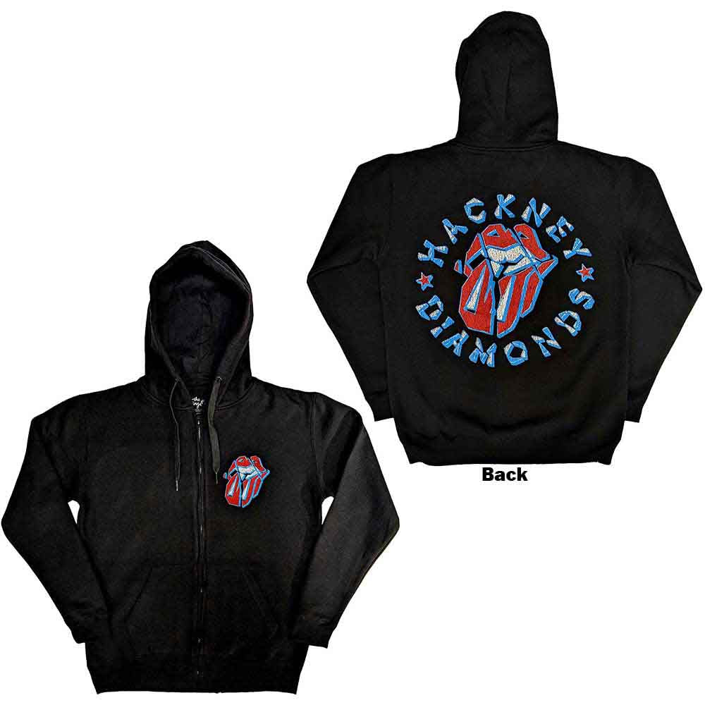 The Rolling Stones Hackney Diamonds Stars [Sweatshirt] - Rock Band Apparel