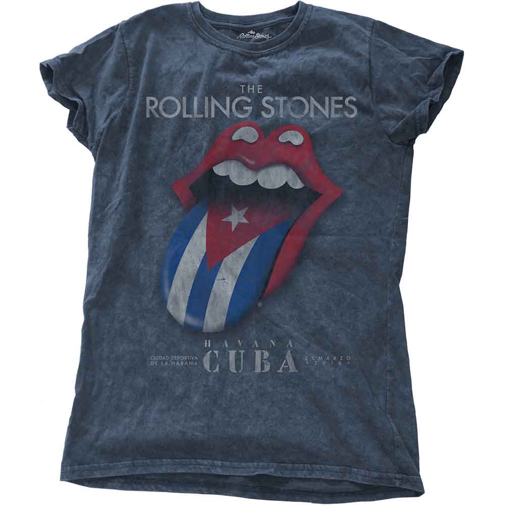 The Rolling Stones Havana Cuba [T-Shirt] - Rock Band Apparel