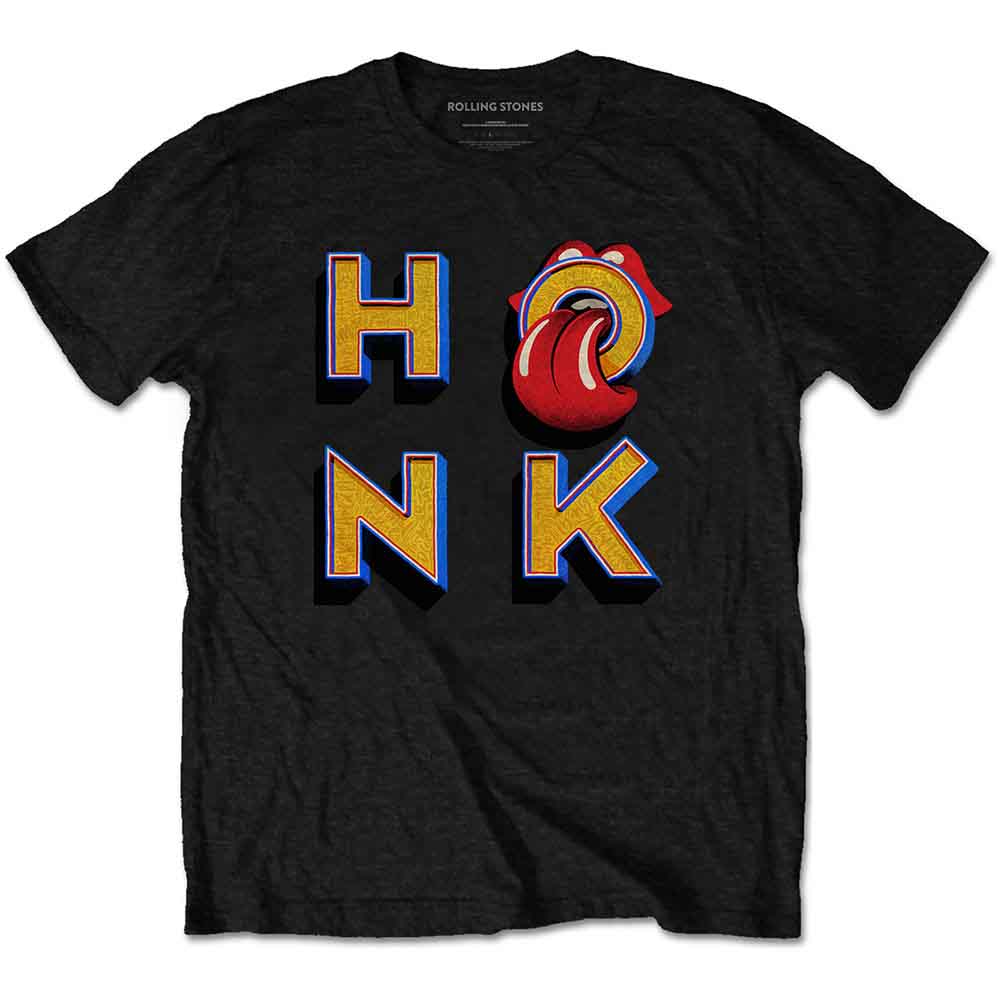 The Rolling Stones Honk Letters [T-Shirt] - Rock Band Apparel