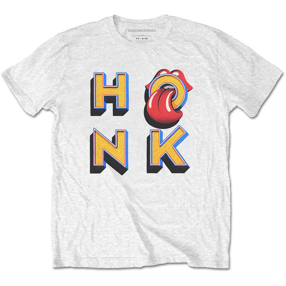The Rolling Stones Honk Letters [T-Shirt] - Rock Band Apparel