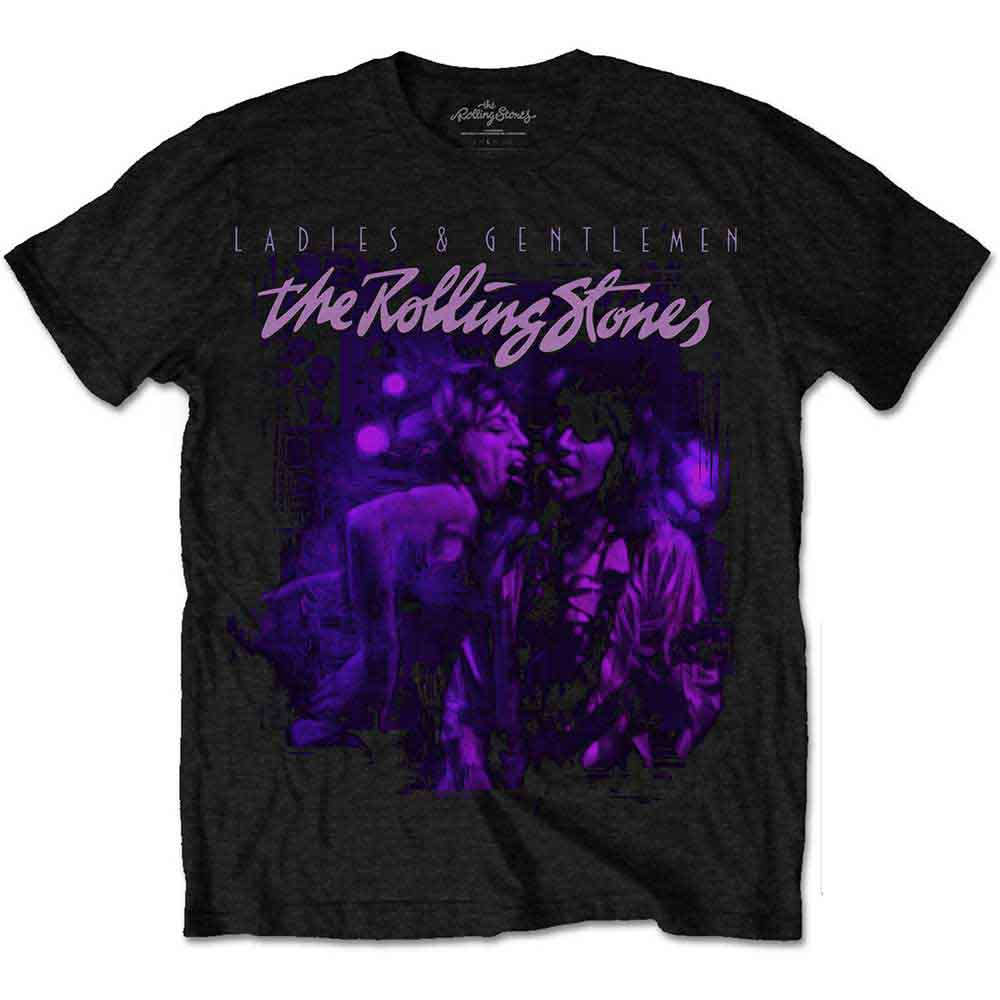 The Rolling Stones Mick & Keith Together [T-Shirt] - Rock Band Apparel