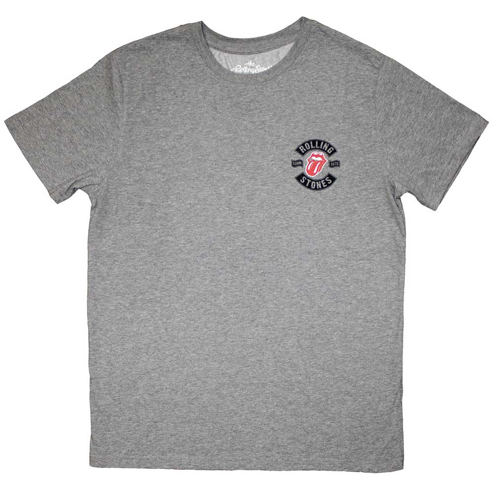 The Rolling Stones Mini Tour '78 Logo [T-Shirt] Grey