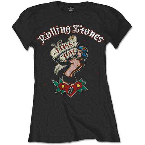 The Rolling Stones Miss You [T-Shirt] Black