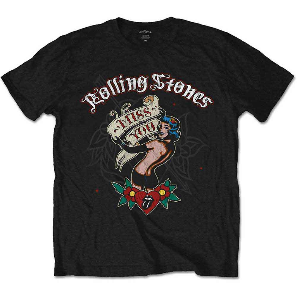 The Rolling Stones Miss You [T-Shirt] - Rock Band Apparel