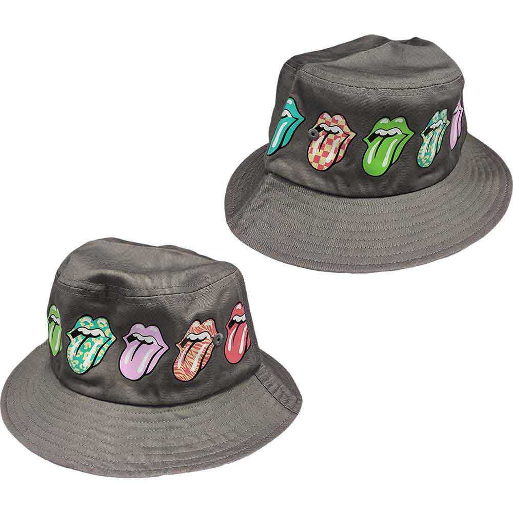 The Rolling Stones Multi-Tongue Pattern [Hat] Grey