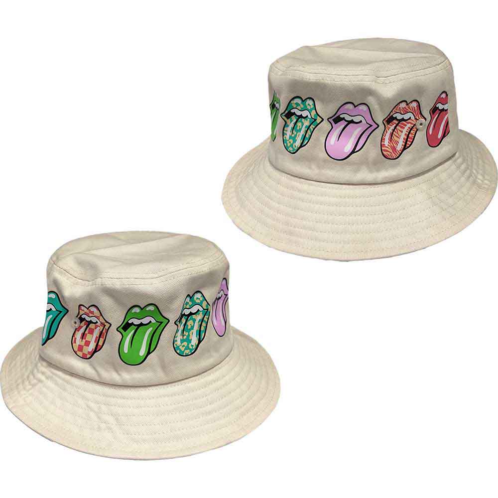 The Rolling Stones Multi-Tongue Pattern [Hat] Neutral