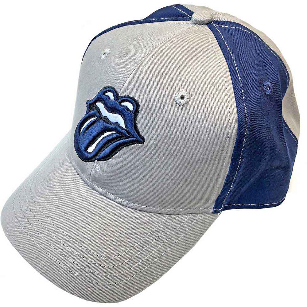 The Rolling Stones Navy Tongue [Hat] - Rock Band Apparel