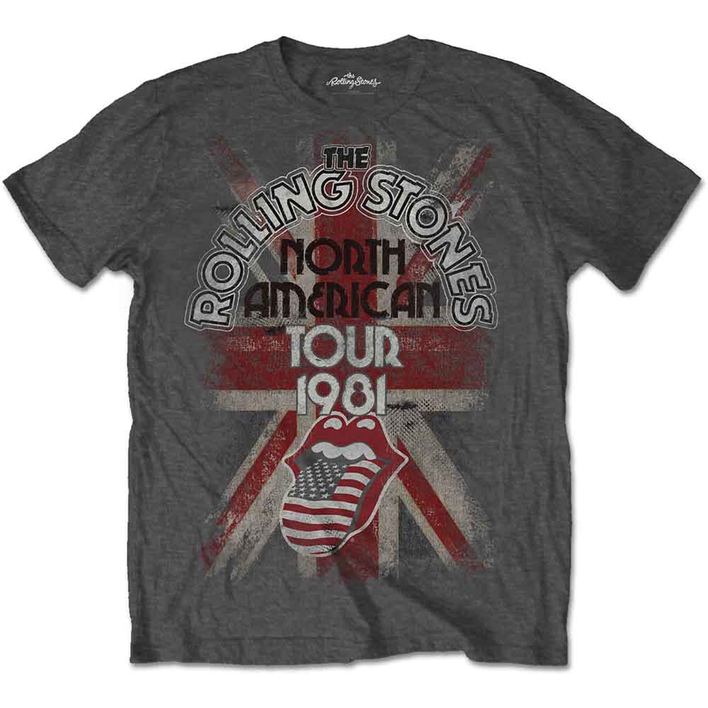 The Rolling Stones North American Tour 1981 [T-Shirt] - Rock Band Apparel