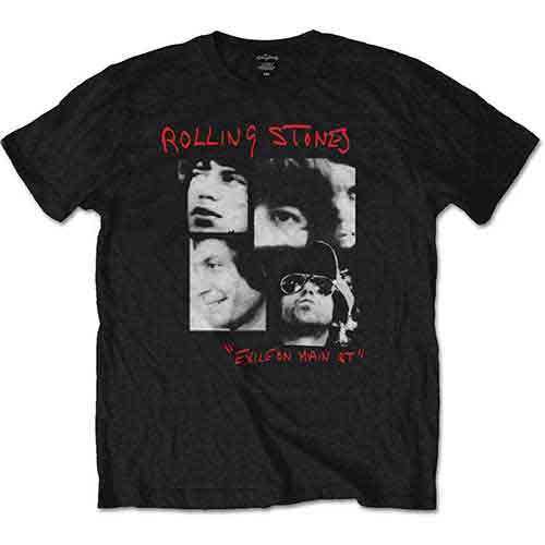 The Rolling Stones Photo Exile [T-Shirt] - Rock Band Apparel