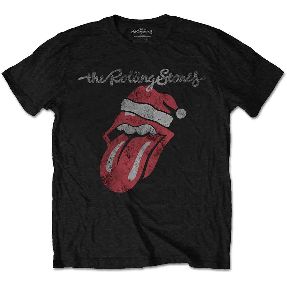 The Rolling Stones Santa Lick [T-Shirt] Black