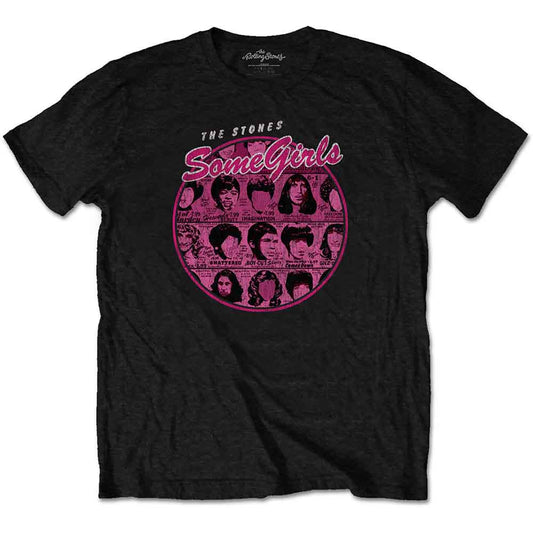 The Rolling Stones Some Girls Circle Version 1 [T-Shirt] - Rock Band Apparel