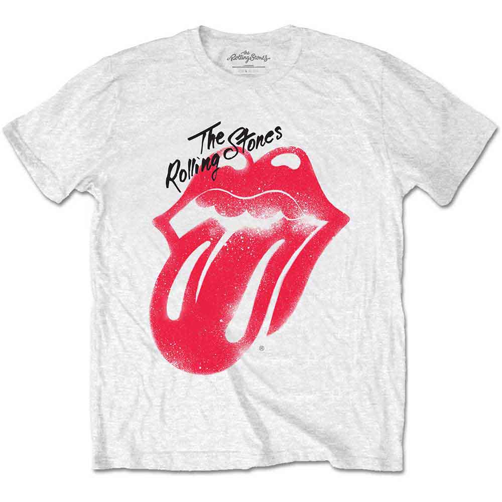 The Rolling Stones Spray Tongue [T-Shirt] - Rock Band Apparel