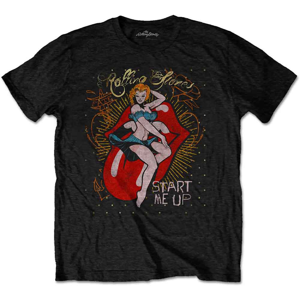 The Rolling Stones Start me up [T-Shirt] - Rock Band Apparel