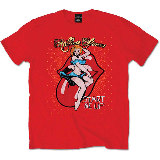 The Rolling Stones Start me up [T-Shirt] - Rock Band Apparel