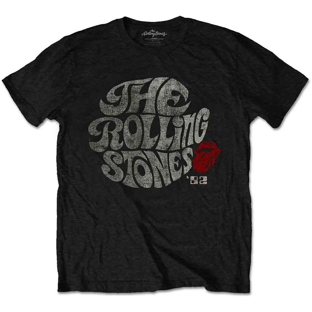 The Rolling Stones Swirl Logo '82 [T-Shirt] - Rock Band Apparel