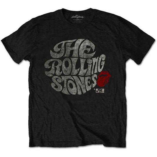 The Rolling Stones Swirl Logo '82 [T-Shirt] - Rock Band Apparel