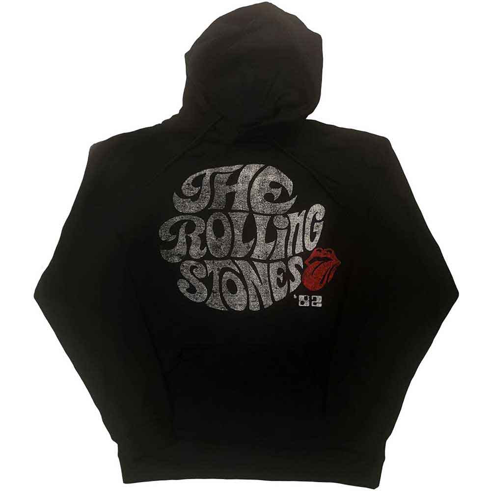 The Rolling Stones Swirl Logo '82 [Sweatshirt] Black