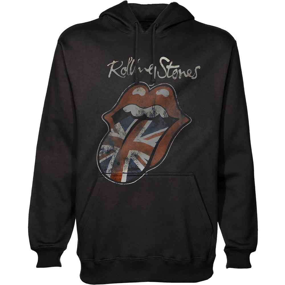 The Rolling Stones Union Jack Tongue [Sweatshirt] Black