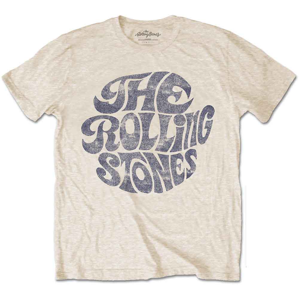 The Rolling Stones Vintage 1970s Logo [T-Shirt] Neutral