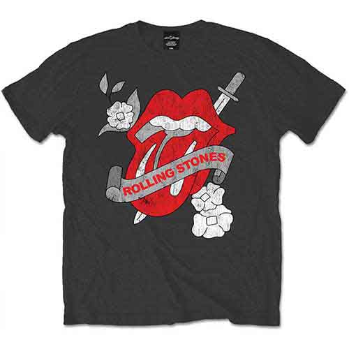 The Rolling Stones Vintage Tattoo [T-Shirt] - Rock Band Apparel